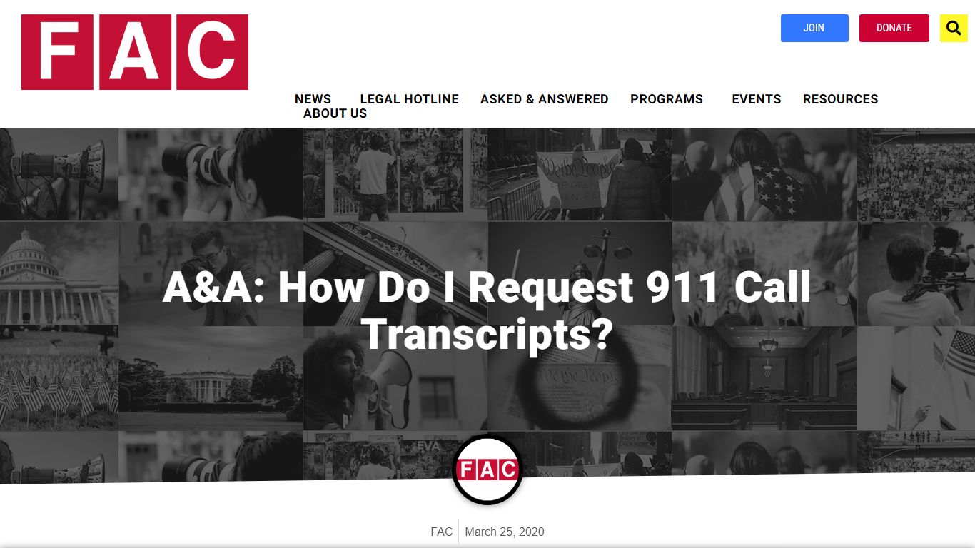 A&A: How Do I Request 911 Call Transcripts?